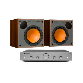 Cambridge Audio AXA25 + Monitor Audio Monitor 50 Walnut