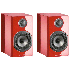 Triangle Color Bookshelf Red Piano Lacquer