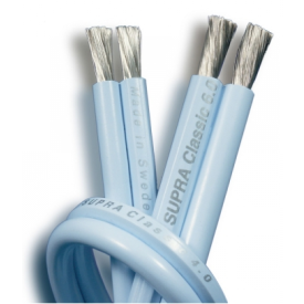 Supra Cable CLASSIC 2X4.0 BLUE 5M