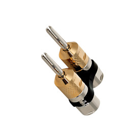 Cardas CABD (dual banana plug with gold binding nut) Gold