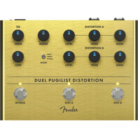 FENDER PEDAL DUEL PUGILIST DISTORTION