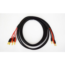 Atlas Hyper Bi-wire 2 x 3 m с бананами Z Gold plugs