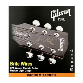 Gibson SEG-700ML BRITE WIRES NPS WOUND ELECT. .011-.050