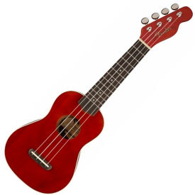FENDER UKULELE VENICE SOPRANO CHERRY WN