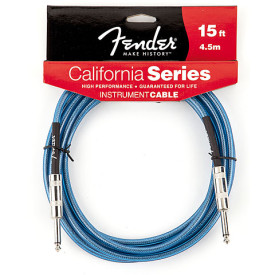FENDER CALIFORNIA INSTRUMENT CABLE 15' LPB 4,5M