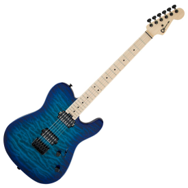 CHARVEL PRO-MOD SAN DIMAS STYLE 2 HH HT M QM MAPLE FINGERBOARD CHLORINE BURST