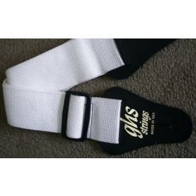 GHS STRINGS GTR STRP PADDED WHITE