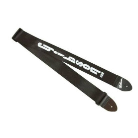 Gibson ASGSBU-10 USA STYLE 2' SAFETY STRAP - JET BLACK