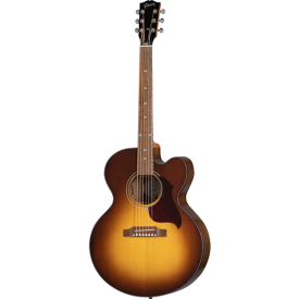 GIBSON J-185 EC MODERN WALNUT WALNUT BURST