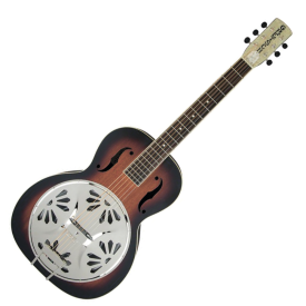 GRETSCH G9220 BOBTAIL ROUND-NECK RESONATOR GUITAR 2-COLOR SUNBURST