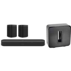 Sonos 5.1. Sonos Beam G2, Sub & One SL Black