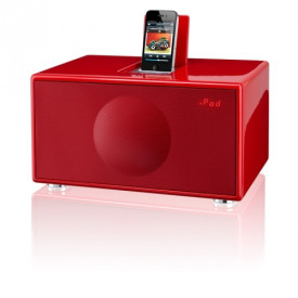 Geneva Sound System Model M (clock radio) - Red