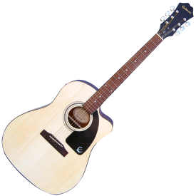 EPIPHONE AJ-100CE (PASSIVE) NATURAL CH HDWE