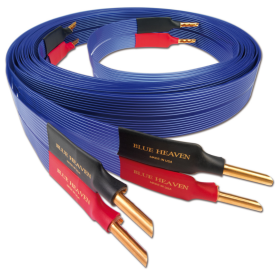 Nordost Blue Heaven, 2x3m is terminated with low-mass Z plugs