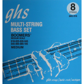 GHS STRINGS BOOMERS BASS SET