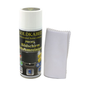 Goldkabel BILDSCHIRMREINIGER Spray + Tuch