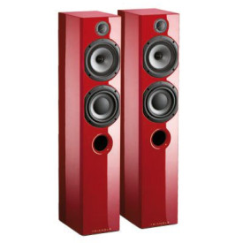 Triangle Color Floorstander Red Piano Lacquer