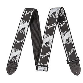 FENDER 2' BLK POLY STRAP GREY