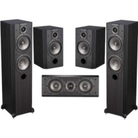 Wharfedale VARDUS 300 Home Cinema Package VINYL Blackwood