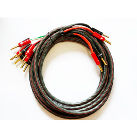 AUDIOQUEST SLiP-DB 14/4 + Z Gold plugs (Bi-Wiring) 2 x 3 м