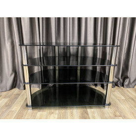 Titan - Elite TV stand 1004 (Black Glass)