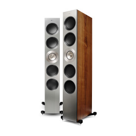 KEF Reference 5 Meta Silver Satin Walnut