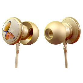 Monster Butterfly by Vivienne Tam with ControlTalk In-Ear Headphones