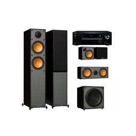 Onkyo TX-NR474 + set 5.1 Monitor Audio Monitor 200