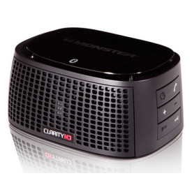 Monster iClarity HD Micro Bluetooth Speaker for iPad & iPhone Black