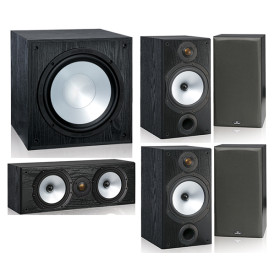 Monitor Audio MR2/MR2/MRcentre/MRW-10 set 5.1 Black