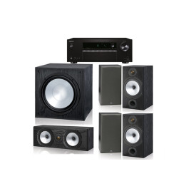 Monitor Audio MR2 и ресивер Onkyo TX-SR252 Black