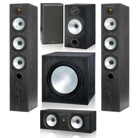 Monitor Audio MR6/MR2/MRcentre/MRW-10 set 5.1 Black
