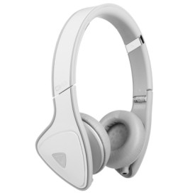 Monster DNA Neon On-Ear Headphones White Over Light Grey