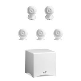 Cabasse Eole 3 5.1 System WS Glossy White