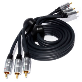 PROFIGOLD PGV 335 Component Interconnect 3 RCA M - 3 RCA M 5.0m