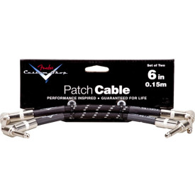 FENDER CUSTOM SHOP PERFORMANCE CABLE 6 TWO PACK BTW