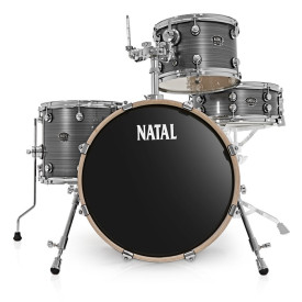 NATAL DRUMS ARCADIA DRUM KIT GREY STRATA