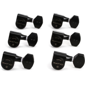 GRAPH TECH PRN-2721-B0 Ratio Electric 6 In-line Contemporary Mini 2 Pin - Black