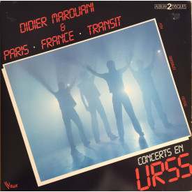 DIDIER MAROUANI & PARIS-FRANCE-TRANSIT — CONCERTS... 2 LP Set 1983/2020 (MAHLP-053) MASHINA/EU MINT