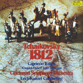 Tchaikovsky - Cincinnati Symphony Orchestra, Erich Kunzel – 1812, Capriccio Italien, "Cossack Dance" (2018) Vinyl LP