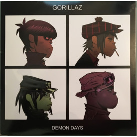 GORILLAZ - DEMON DAYS 2 LP Set 2005 (0724387383814, 180 gm. Reissue) GAT, PARLOPHONE /EU MINT (0724387383814)