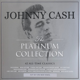 JOHNNY CASH - THE PLATINUM COLLECTION 3 LP Set 2019 (NOT3LP280, Red) NOT NOW MUSIC/EU MINT (5060403742803)
