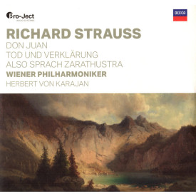 Richard Strauss, Wiener Philharmoniker, Herbert von Karajan – Don Juan, Tod Und Verklärung, Also Sprach Zarathustra Vinyl 2LP
