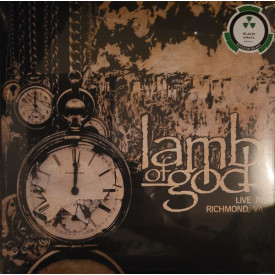 LAMB OF GOD - LIVE IN RICHMOND, VA 2021 (NB 5845-1, LTD., Black) NUCLEAR BLAST/EU MINT (0727361584511)
