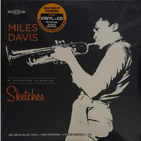 MILES DAVIS - SKETCHES 2021 (783 354, LTD., 180 gm., Blue) RAT PACK/EU MINT (3700477833541)