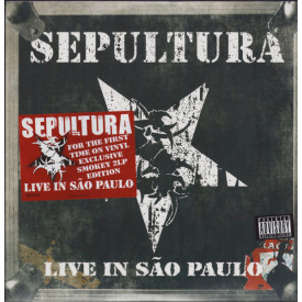 SEPULTURA - LIVE IN SAO PAULO 2022 (BMGCAT569DLP, LTD., 180 gm., Smokey) BMG/EU MINT (4050538764581)