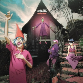 GORILLAZ - CRACKER ISLAND 2023 (5054197213182, Opaque Plum Red) PARLOPHONE/EU MINT (5054197213182)