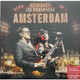BETH HART AND JOE BONAMASSA - LIVE IN AMSTERDAM 3 LP Set 2024 (PRD74341-2, Red) MINT (8712725747390)