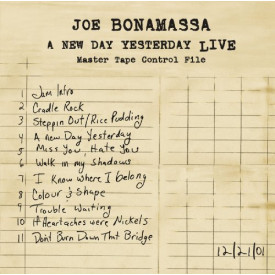 JOE BONAMASSA - A NEW DAY YESTERDAY – LIVE 2 LP Set 2017 (8712725715412) MASCOUT/EU MINT (8712725715412)