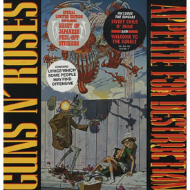 GUNS N" ROSES - APPETITE FOR DESTRUCTION 1987 (0720642414811, RE-ISSUE) GEFFEN/EU MINT (0720642414811)